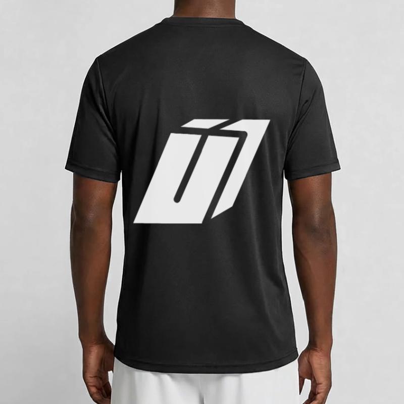 Abstract U-Brief Männer Funktions-T-Shirt
