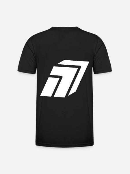 Abstract Nummer 7 - Männer Funktions-T-Shirt - Schwarz