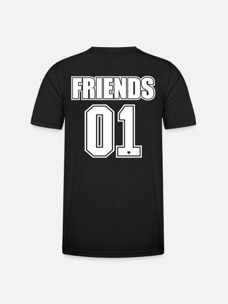 Best Friends Forever / Friends Gift 2 - Men's Functional T-Shirt - black
