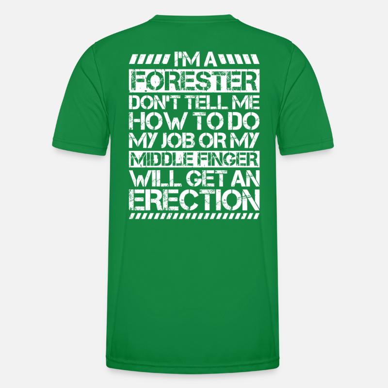 Forester Forestry Forester Forest workers Forest Men's Functional T-Shirt