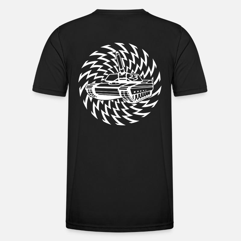 Tekno tank 23 - Men's Functional T-Shirt - black