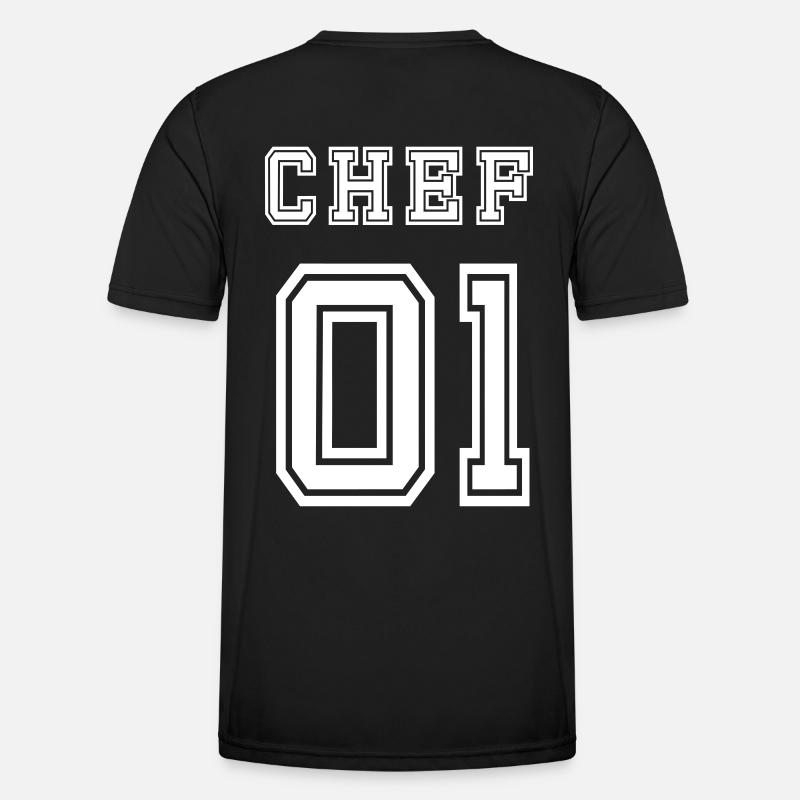 Chef Männer Funktions-T-Shirt