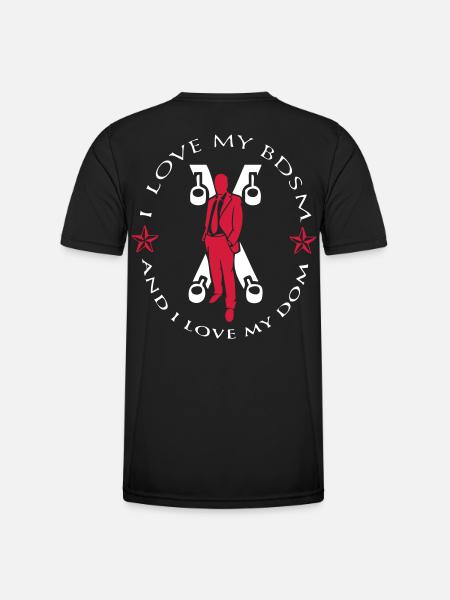 Dom-2 - Männer Funktions-T-Shirt - Schwarz