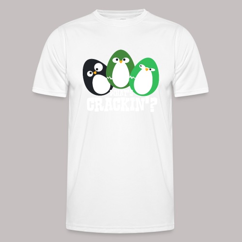 Penguin eggs - Manjaro - Männer Funktions-T-Shirt
