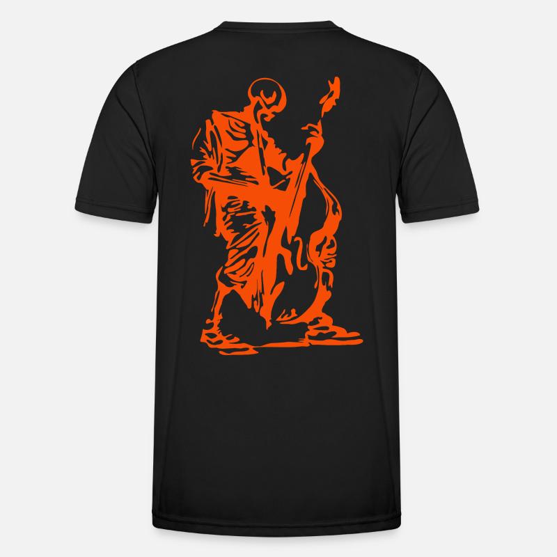 Contrabass Orangeman Männer Funktions-T-Shirt