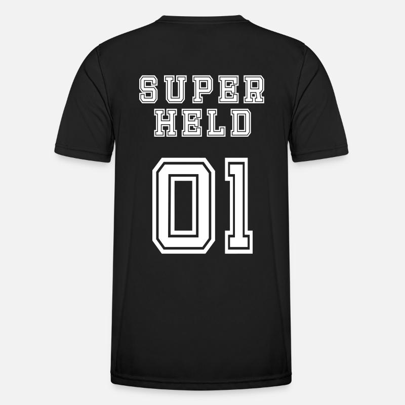 Superheld Männer Funktions-T-Shirt