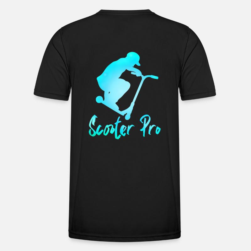 SCOOTER PRO SCOOTER - Men's Functional T-Shirt - black