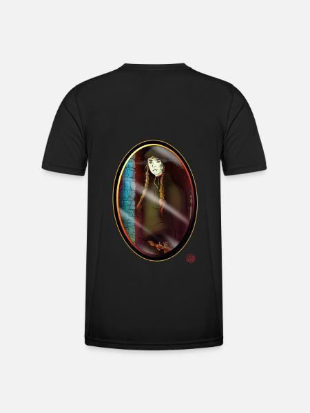 Medieval Vampire Witch - Men's Functional T-Shirt - black