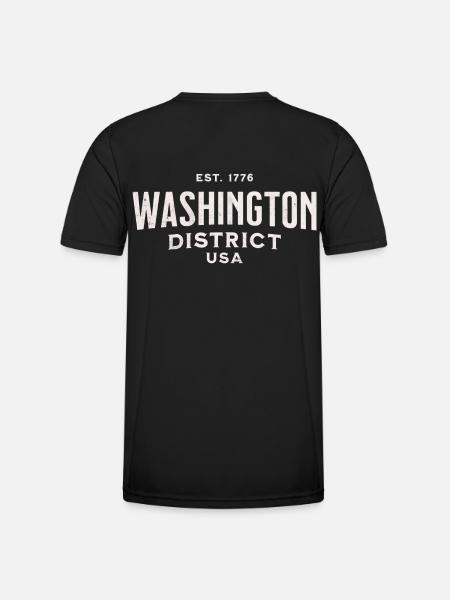 Washington district USA - Men's Functional T-Shirt - black