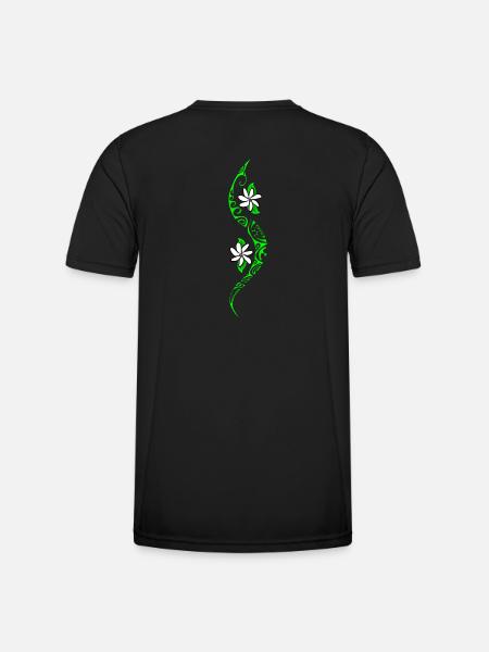 TAITIARE (green) - Men's Functional T-Shirt - black