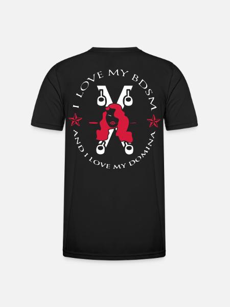 Domina-2 - Männer Funktions-T-Shirt - Schwarz