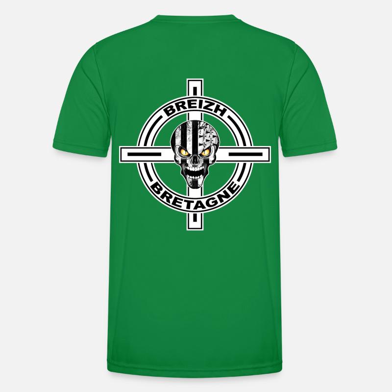 Breizh celtic cross T-shirt sport Homme