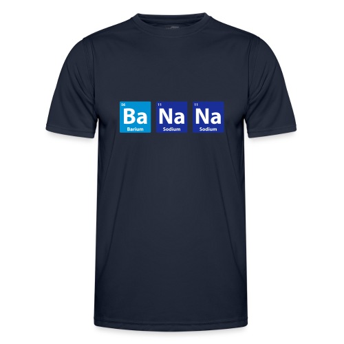 Periodic Table: BaNaNa - Funktions-T-shirt herr