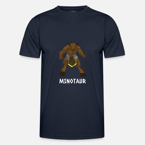 finalizando ciclo enaguas Minotauro para las personas que aman la mitología griega' Camiseta  funcional para hombres | Spreadshirt
