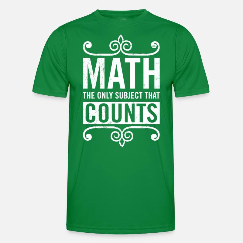 Les mathématiques comptent Professeur de mathématiques Maths T-shirt sport Homme