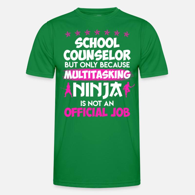 Multitâche Ninja n’est pas un travail Compagnon d’école T-shirt sport Homme