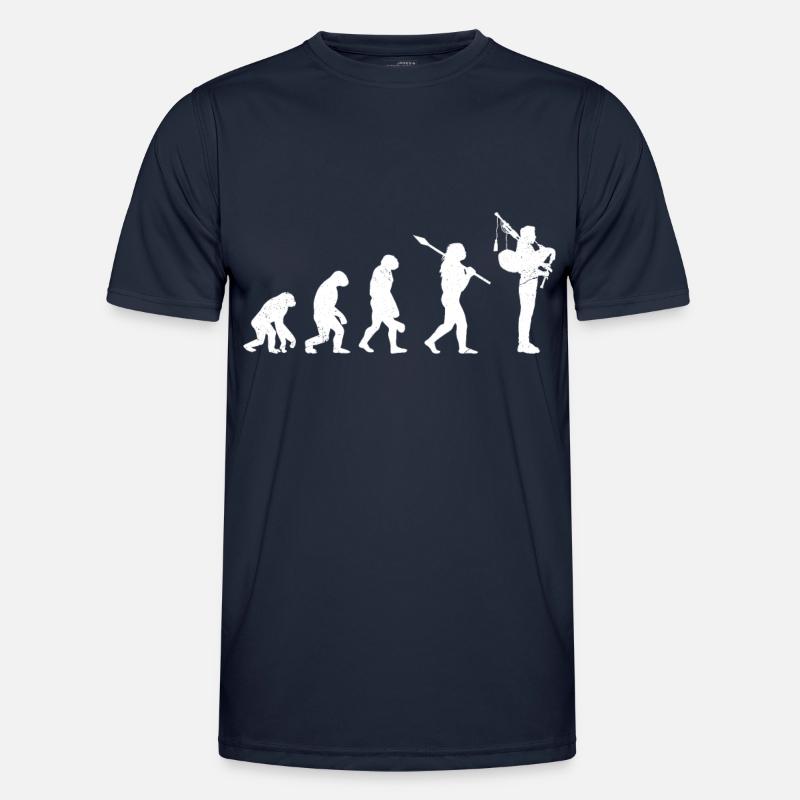 Bagpipe Bagpipes Evolution Bagpipes - Men's Functional T-Shirt - navy