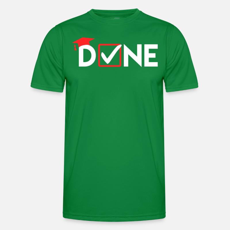 Master Thesis DONE Master Degree Men's Functional T-Shirt