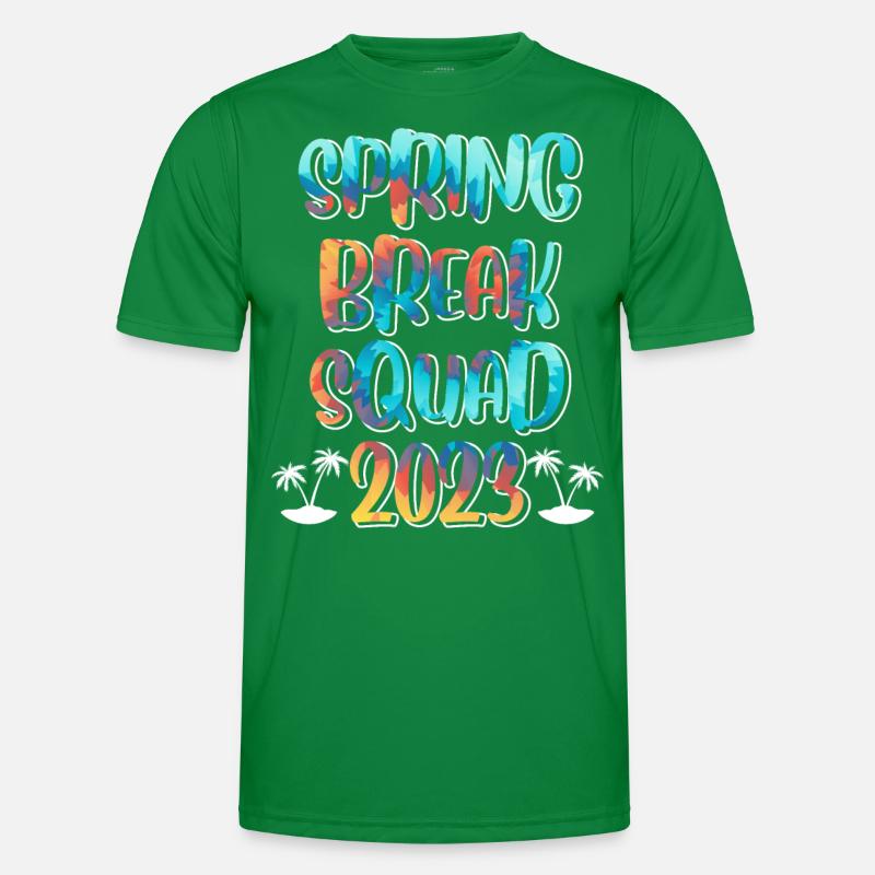 Spring Break Squad Sommerferien Spring Break Männer Funktions-T-Shirt