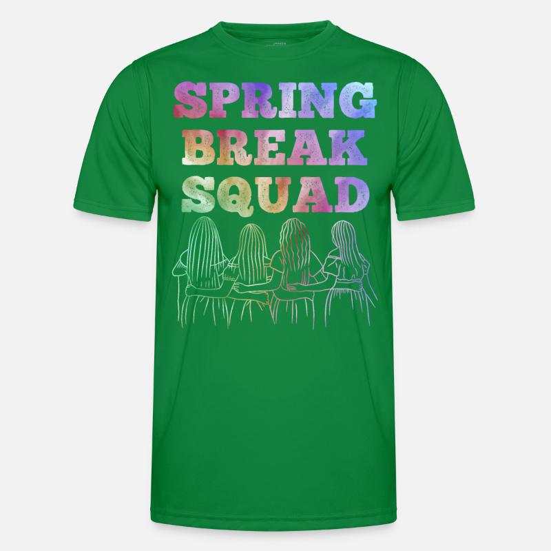 Spring Break Squad Sommerferien Spring Break Männer Funktions-T-Shirt