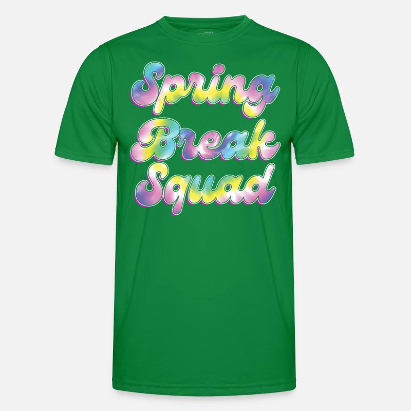 Spring Break Squad Sommerurlaub Spring Break Männer Funktions-T-Shirt