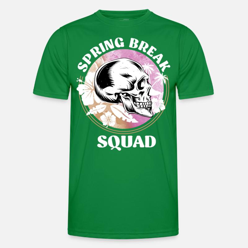 Spring Break Squad Sommerurlaub Spring Break Männer Funktions-T-Shirt