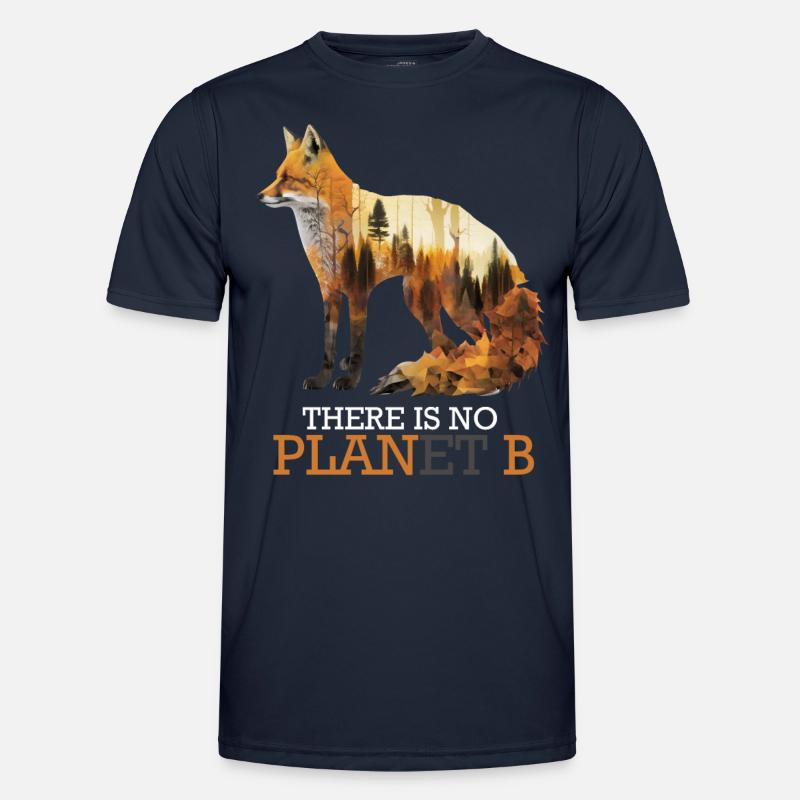 There is no Planet B gefährdete Tierarten Männer Funktions-T-Shirt