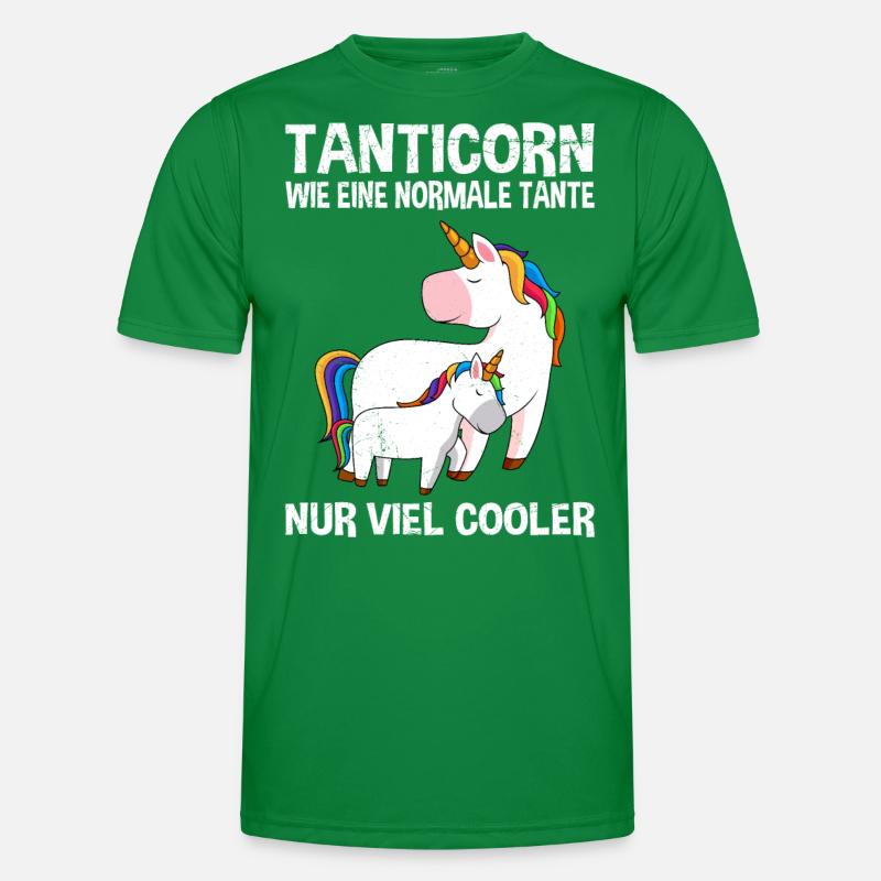 Einhorn cool Muttertag Tanten Einhörner Männer Funktions-T-Shirt