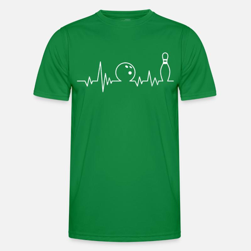 Bowling Palpitations cardiaques Bowling Cure de bowling T-shirt sport Homme
