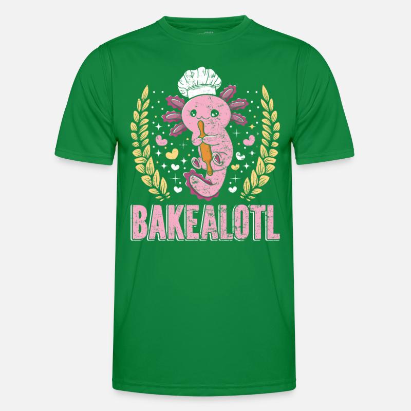 Bakery Bakealotl Baking Lovers Baking Bread Men's Functional T-Shirt