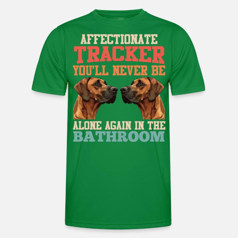 Rhodesian Ridgeback Owner AFFECTIONATE TRACKER Men's Functional T-Shirt