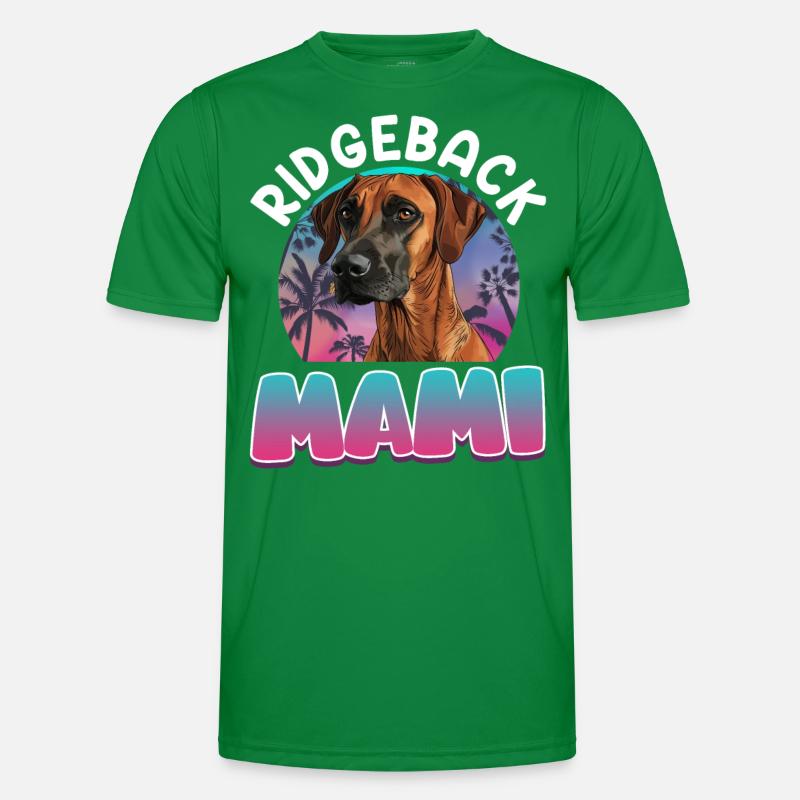 RIDGEBACK MAMI Propriétaire du Rhodesian Ridgeback T-shirt sport Homme