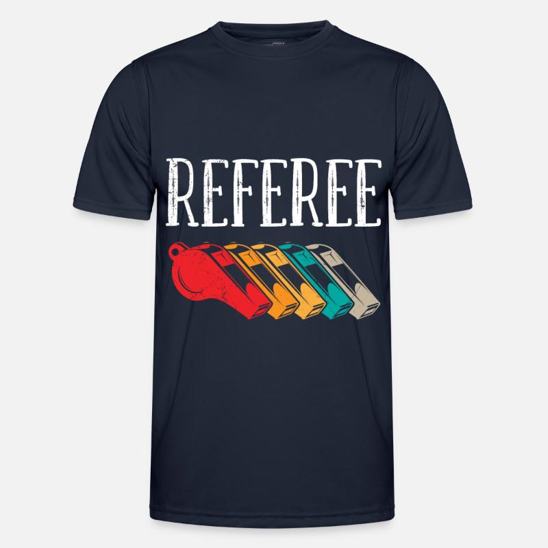 Referee Evolution Schiri - Men's Functional T-Shirt - navy