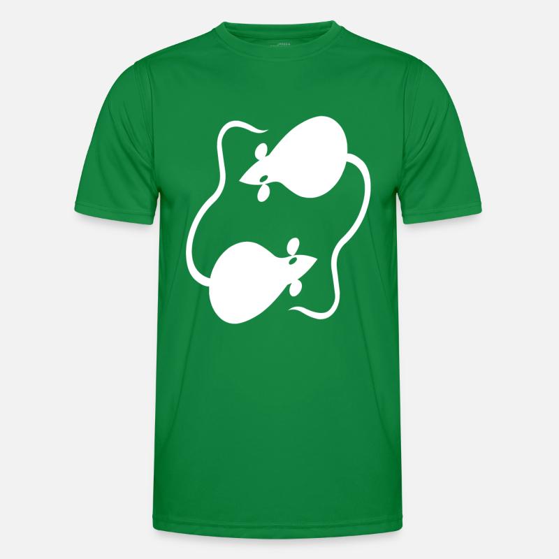 Mäuse Männer Funktions-T-Shirt