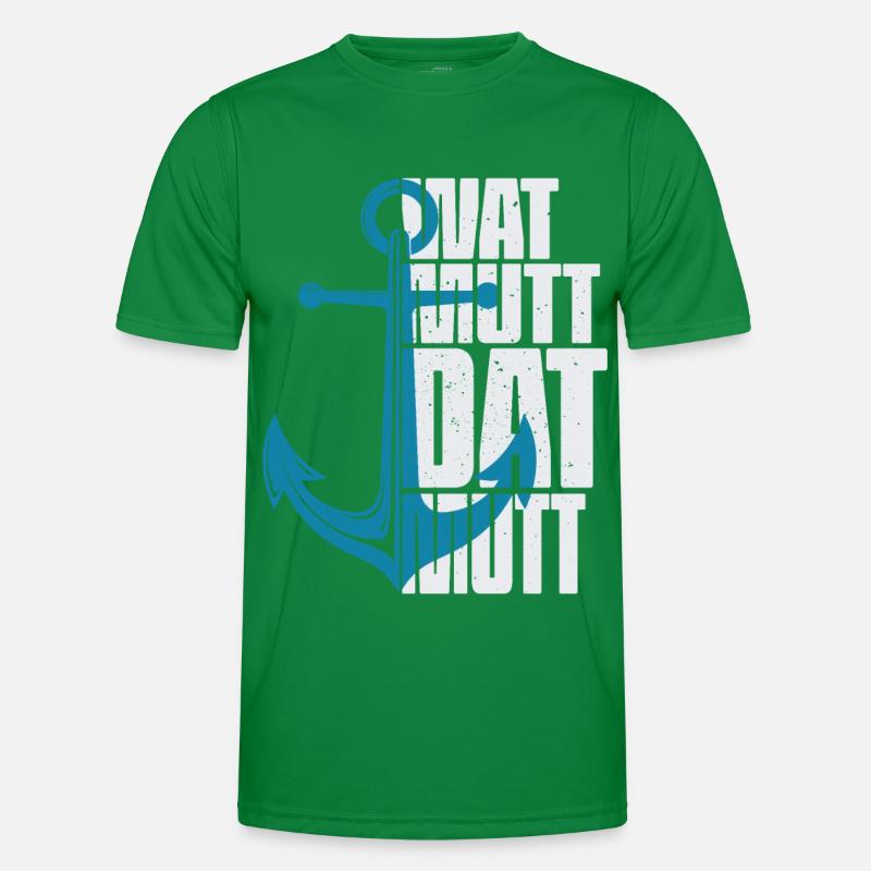 Wat Mutt Dat Mutt Men's Functional T-Shirt