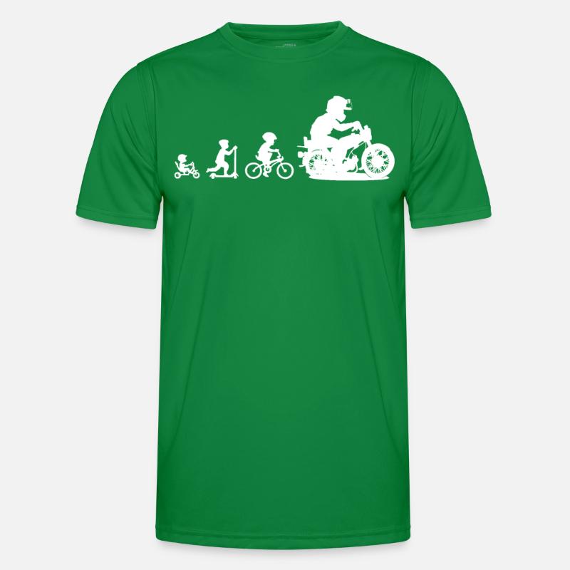 Evolution Simsonfahrer S50 S51 Simme Moped Männer Funktions-T-Shirt