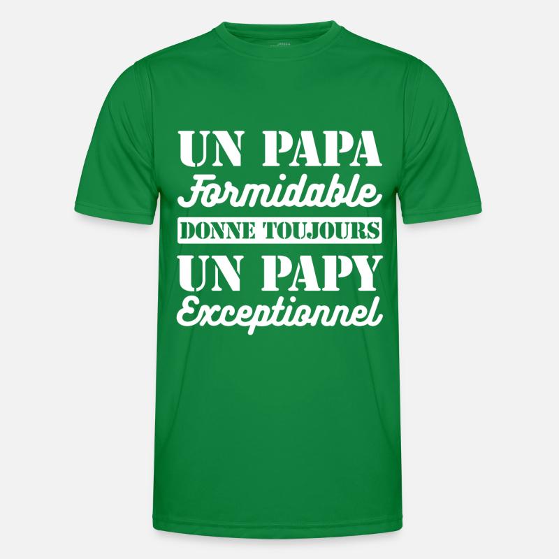 PAPA FORMIDABLE- PAPY EXCEPTIONNEL T-shirt sport Homme