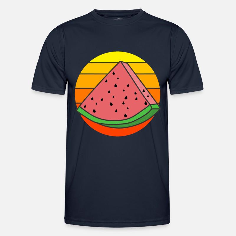 Pastèque vintage pièce de pastèque T-shirt sport Homme