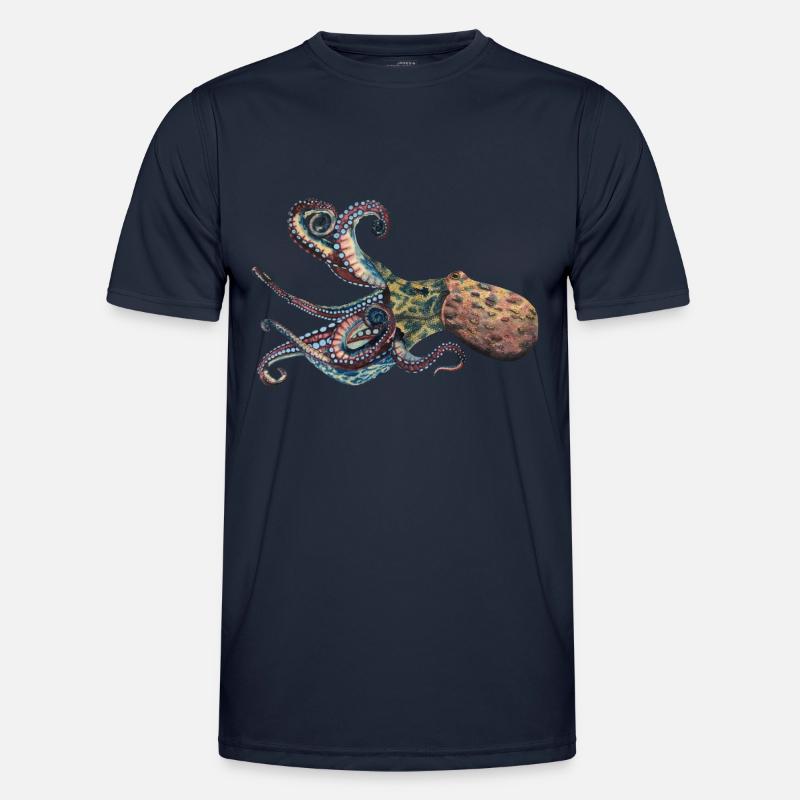 Octopus Squid Men's Functional T-Shirt