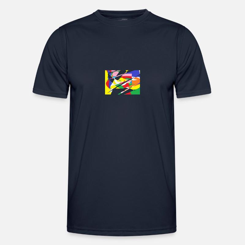 Pattern - Men's Functional T-Shirt - navy