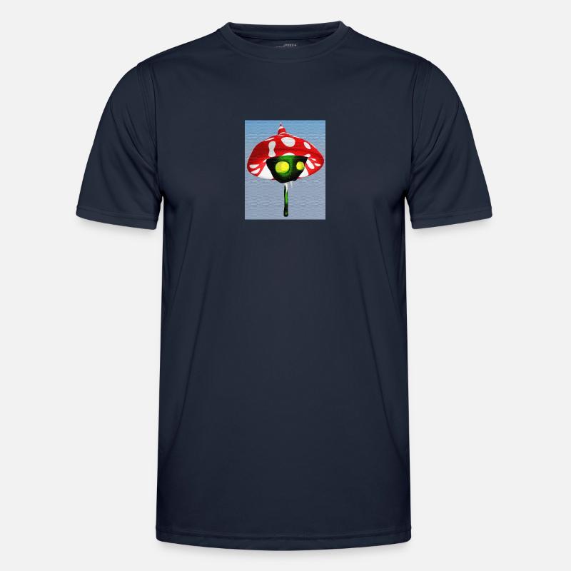 Toadstool Vampire - Men's Functional T-Shirt - navy