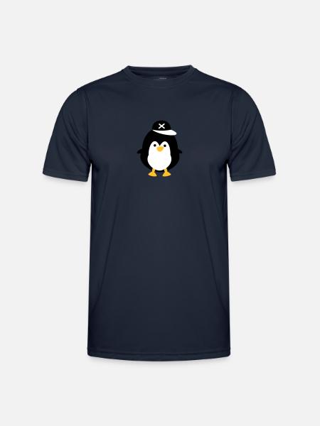 Cute penguin - Men's Functional T-Shirt - navy