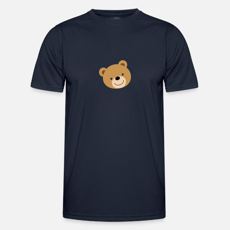 Teddy Bear Bear - Men's Functional T-Shirt - navy