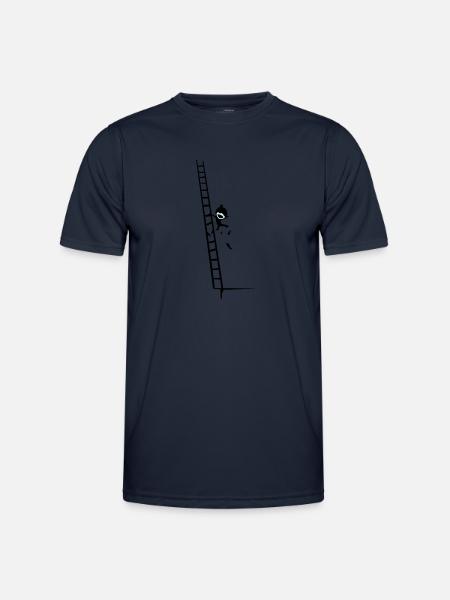 climb & fall - Men's Functional T-Shirt - navy