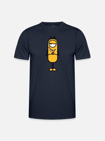 Monster - Männer Funktions-T-Shirt - Navy