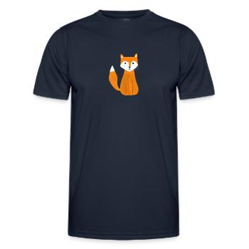 Fox - T-shirt sport Homme - bleu marine - Devant - AI Model Male 178 dark (178cm)