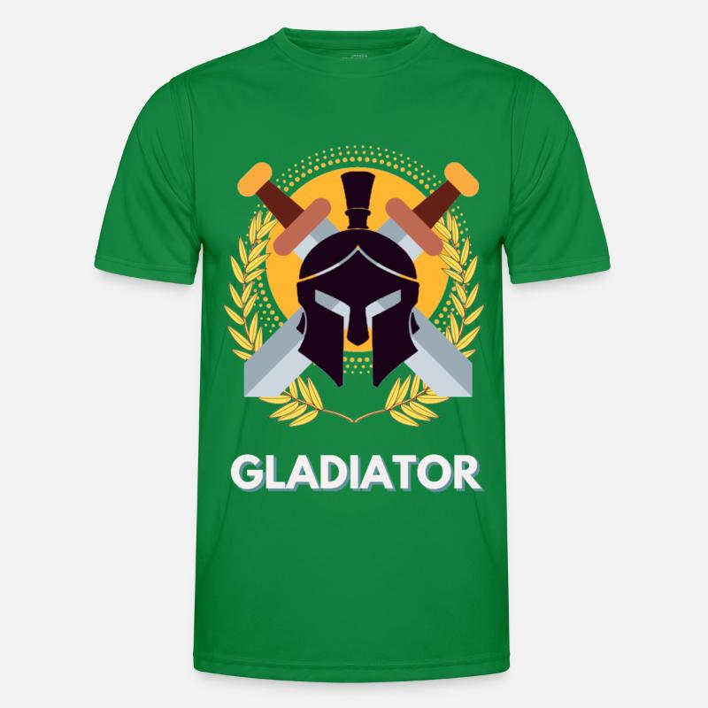 gladiator, gladiator, spartan Men's Functional T-Shirt