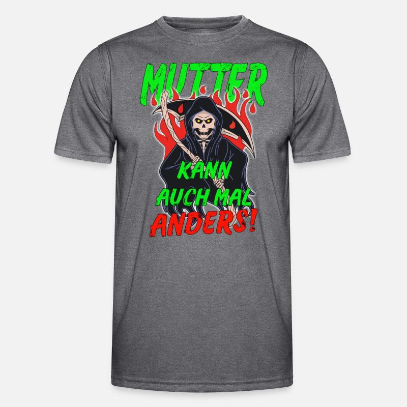 Mutter kann auch mal anders Mama Geschenk Männer Funktions-T-Shirt