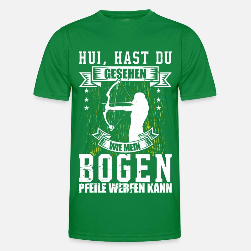 Bogenschießen Bogensport Pfeil Und Bogen Bogen Männer Funktions-T-Shirt