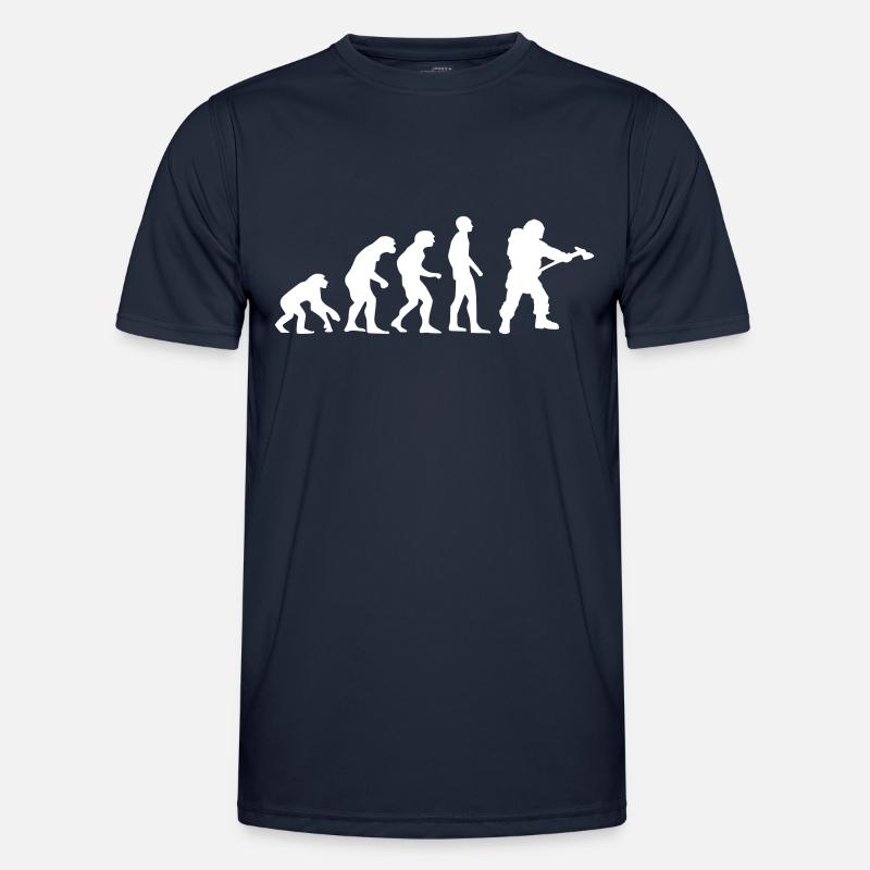 firefighter evolution - Men's Functional T-Shirt - navy